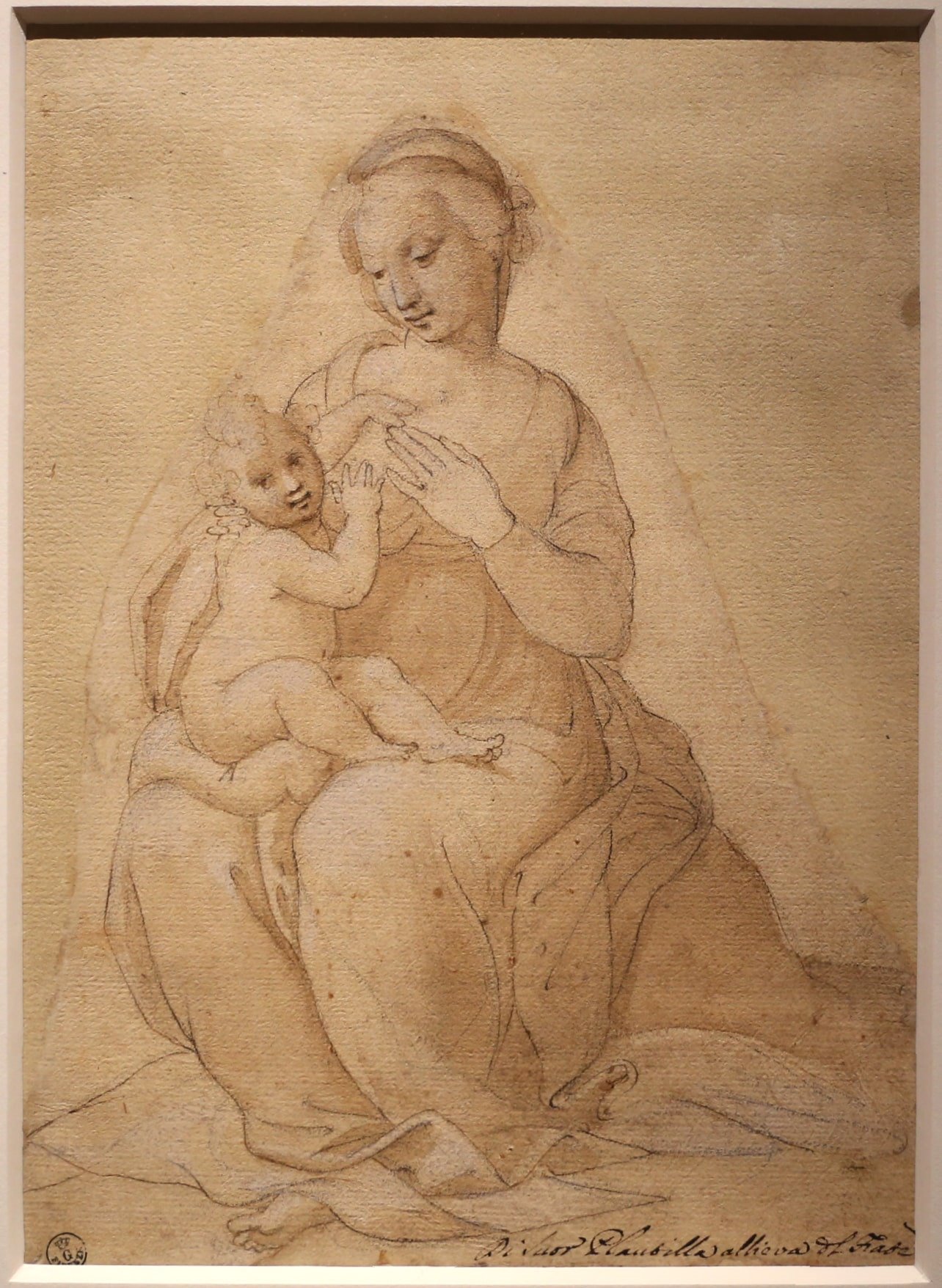 Madonna con Bambino e due angeli